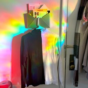 🤍 NWOT Eloquii Two Tone Turtleneck Sweater 🖤